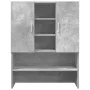 Muebles para lavadora 2 pzas madera de ingeniería gris hormigón de , Accesorios para lavadoras y secadoras - Ref: Foro24-3324...