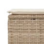 Set sofás jardín y cojines 2 pzas ratán sintético acacia beige de , Conjuntos de jardín - Ref: Foro24-3328661, Precio: 96,05 ...