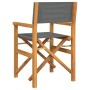 Sillas de director plegables 2 uds madera maciza teca crema de , Sillas de jardín - Ref: Foro24-4008512, Precio: 231,80 €, De...
