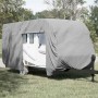 Funda para caravana tela no tejida gris 550x250x220 cm de , Cubiertas para almacenamiento de automóviles - Ref: Foro24-401586...