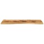 Tablero escritorio con curva madera mango rugosa 110x50x2,5 cm de , Accesorios y productos para escritorios - Ref: Foro24-370...