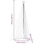 Luces para árbol de Navidad 789 LEDs blanco cálido 476 cm de , Arboles de navidad - Ref: Foro24-4016444, Precio: 63,91 €, Des...
