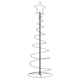 Árbol de Navidad cono de luz 100 LEDs blanco cálido 150 cm de , Luces de Navidad - Ref: Foro24-4019498, Precio: 65,19 €, Desc...