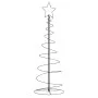 Árbol de Navidad cono de luz 100 LEDs blanco cálido 150 cm de , Luces de Navidad - Ref: Foro24-4019498, Precio: 65,19 €, Desc...