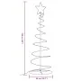 Árbol de Navidad cono de luz 100 LEDs blanco cálido 150 cm de , Luces de Navidad - Ref: Foro24-4019498, Precio: 65,19 €, Desc...