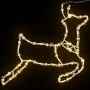 Luces de Navidad Silueta de Reno 2 piezas 35 LEDs blanco cálido de , Luces de Navidad - Ref: Foro24-4019594, Precio: 16,89 €,...