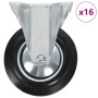 Ruedas fijas 16 unidades 160 mm de , Manipulación de materiales - Ref: Foro24-277983, Precio: 167,95 €, Descuento: %