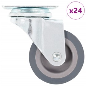 Ruedas giratorias 24 unidades 50 mm de , Manipulación de materiales - Ref: Foro24-277819, Precio: 55,64 €, Descuento: %