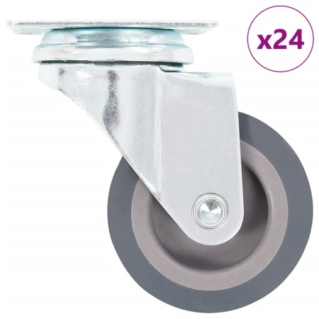 Ruedas giratorias 24 unidades 50 mm de , Manipulación de materiales - Ref: Foro24-277819, Precio: 55,64 €, Descuento: %