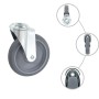 Ruedas giratorias con agujero pasador 8 unidades 125 mm de , Manipulación de materiales - Ref: Foro24-277871, Precio: 59,12 €...