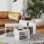 Mesas apilables 3 piezas madera contrachapada blanco de , Mesas auxiliares - Ref: Foro24-808576, Precio: 55,62 €, Descuento: %