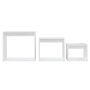 Mesas apilables 3 piezas madera contrachapada blanco de , Mesas auxiliares - Ref: Foro24-808576, Precio: 56,43 €, Descuento: %
