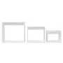 Mesas apilables 3 piezas madera contrachapada blanco de , Mesas auxiliares - Ref: Foro24-808576, Precio: 55,62 €, Descuento: %