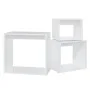 Mesas apilables 3 piezas madera contrachapada blanco de , Mesas auxiliares - Ref: Foro24-808576, Precio: 55,62 €, Descuento: %