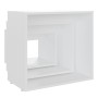 Mesas apilables 3 piezas madera contrachapada blanco de , Mesas auxiliares - Ref: Foro24-808576, Precio: 56,43 €, Descuento: %