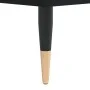 Mesita de noche madera contrachapada negro 40x35x50 cm by , Nightstands - Ref: Foro24-830654, Price: 50,37 €, Discount: %