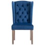 Sillas de comedor 2 unidades terciopelo azul de , Sillas de comedor - Ref: Foro24-3055847, Precio: 374,87 €, Descuento: %