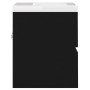 Mueble con lavabo negro madera contrachapada de , Tocadores de baño - Ref: Foro24-3071532, Precio: 126,65 €, Descuento: %