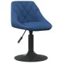 Taburete de cocina de terciopelo azul de , Taburetes de cocina - Ref: Foro24-335320, Precio: 64,32 €, Descuento: %