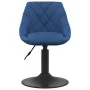 Taburete de cocina de terciopelo azul de , Taburetes de cocina - Ref: Foro24-335320, Precio: 64,32 €, Descuento: %