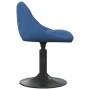 Taburete de cocina de terciopelo azul de , Taburetes de cocina - Ref: Foro24-335320, Precio: 64,32 €, Descuento: %