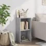 Estantería 2 niveles contrachapada gris hormigón 40x30x76,5cm de , Librerías y estanterías - Ref: Foro24-800931, Precio: 39,7...