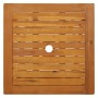 Mesa plegable de jardín de madera maciza de acacia 60x60x75 cm de vidaXL, Mesas de jardín - Ref: Foro24-313595, Precio: 68,27...