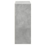 Estantería 2 niveles contrachapada gris hormigón 40x30x76,5cm de , Librerías y estanterías - Ref: Foro24-800931, Precio: 39,9...