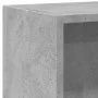 Estantería 2 niveles contrachapada gris hormigón 40x30x76,5cm de , Librerías y estanterías - Ref: Foro24-800931, Precio: 39,7...