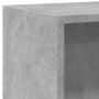 Estantería 2 niveles contrachapada gris hormigón 40x30x76,5cm de , Librerías y estanterías - Ref: Foro24-800931, Precio: 39,9...