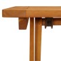 Mesa plegable de jardín de madera maciza de acacia 60x60x75 cm de vidaXL, Mesas de jardín - Ref: Foro24-313595, Precio: 68,27...