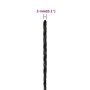 Cuerda de trabajo polipropileno negro 3 mm 500 m de , Sogas y cuerdas metálicas - Ref: Foro24-153000, Precio: 36,18 €, Descue...
