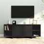 Mueble para TV madera contrachapada negro 130x35x50 cm de , Muebles TV - Ref: Foro24-809585, Precio: 103,52 €, Descuento: %