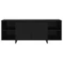 Mueble para TV madera contrachapada negro 130x35x50 cm de , Muebles TV - Ref: Foro24-809585, Precio: 101,58 €, Descuento: %