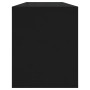 Mueble para TV madera contrachapada negro 130x35x50 cm de , Muebles TV - Ref: Foro24-809585, Precio: 103,52 €, Descuento: %
