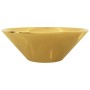 Lavabo 42x14 cm cerámica dorado de , Lavabos - Ref: Foro24-143494, Precio: 66,80 €, Descuento: %