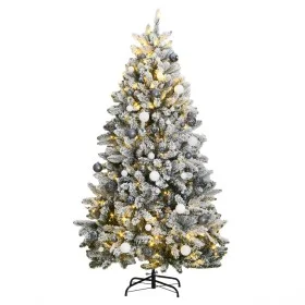 Árbol de Navidad artificial con bisagras 300 LED y bolas 300 cm de , Arboles de navidad - Ref: Foro24-3210178, Precio: 354,95...