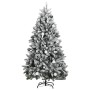 Árbol de Navidad artificial con bisagras 300 LED y bolas 300 cm de , Arboles de navidad - Ref: Foro24-3210178, Precio: 361,80...