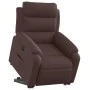 Sillón eléctrico reclinable elevable de tela marrón oscuro de , Sillones - Ref: Foro24-3205009, Precio: 371,36 €, Descuento: %