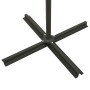 Sombrilla voladiza con poste y luces LED gris taupé 300 cm de vidaXL, Sombrillas - Ref: Foro24-312339, Precio: 122,73 €, Desc...