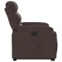 Sillón eléctrico reclinable elevable de tela marrón oscuro de , Sillones - Ref: Foro24-3205009, Precio: 371,36 €, Descuento: %