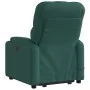 Silla de masaje reclinable de pie de tela verde oscura de , Sillones - Ref: Foro24-3204728, Precio: 321,01 €, Descuento: %