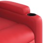 Sillón reclinable elevable cuero artificial rojo de , Sillones - Ref: Foro24-3204777, Precio: 268,38 €, Descuento: %