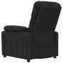 Sillón reclinable de tela negro de , Sillones - Ref: Foro24-348277, Precio: 176,24 €, Descuento: %