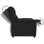 Sillón reclinable de tela negro de , Sillones - Ref: Foro24-348277, Precio: 173,96 €, Descuento: %