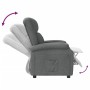 Sillón reclinable de tela gris oscuro de , Sillones - Ref: Foro24-348436, Precio: 196,37 €, Descuento: %