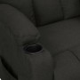Sillón reclinable de tela negro de , Sillones - Ref: Foro24-348531, Precio: 236,00 €, Descuento: %