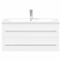 Mueble de baño con lavabo integrado blanco de , Tocadores de baño - Ref: Foro24-3278794, Precio: 336,97 €, Descuento: %
