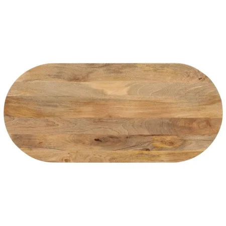 Tablero de mesa ovalado madera maciza de mango 100x50x3,8 cm by , Table tops - Ref: Foro24-370136, Price: 89,02 €, Discount: %