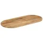 Tablero de mesa ovalado madera maciza de mango 100x50x3,8 cm by , Table tops - Ref: Foro24-370136, Price: 89,02 €, Discount: %